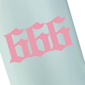 666 vinyl decal stickers 4 pack